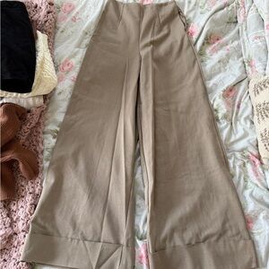 Zara wide leg trousers